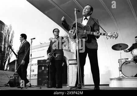 BILL HALEY Rock`n Roll Musiker USA Stockfoto